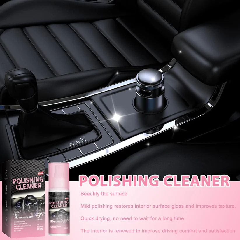 🔥LAST DAY 70% OFF - Polishing Cleaner, Car Interior Cleaner