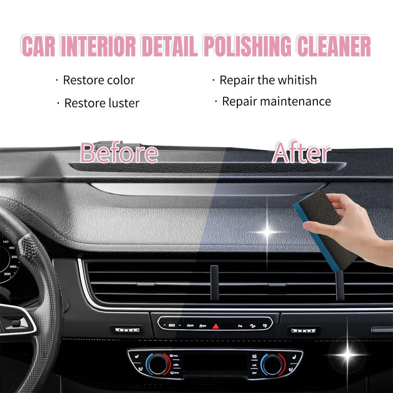 🔥LAST DAY 70% OFF - Polishing Cleaner, Car Interior Cleaner