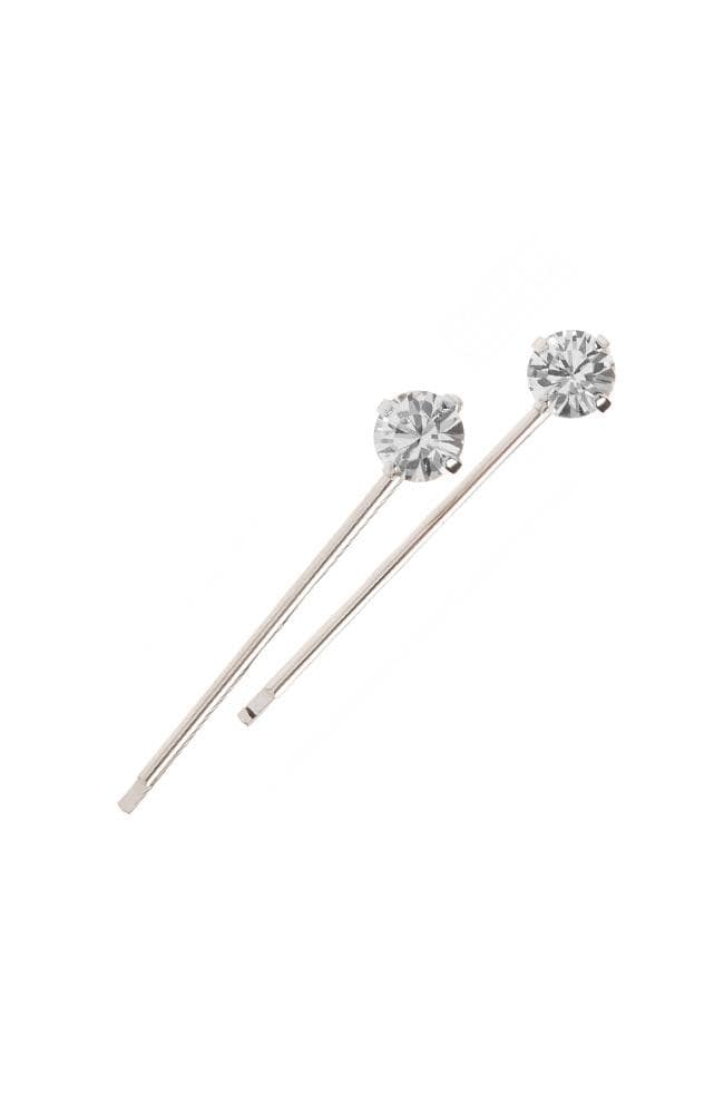 Little Gem Crystal Bobby Pin Pair